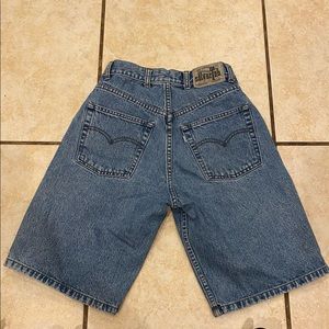 Levis Vintage Silver Tab Denim Shorts